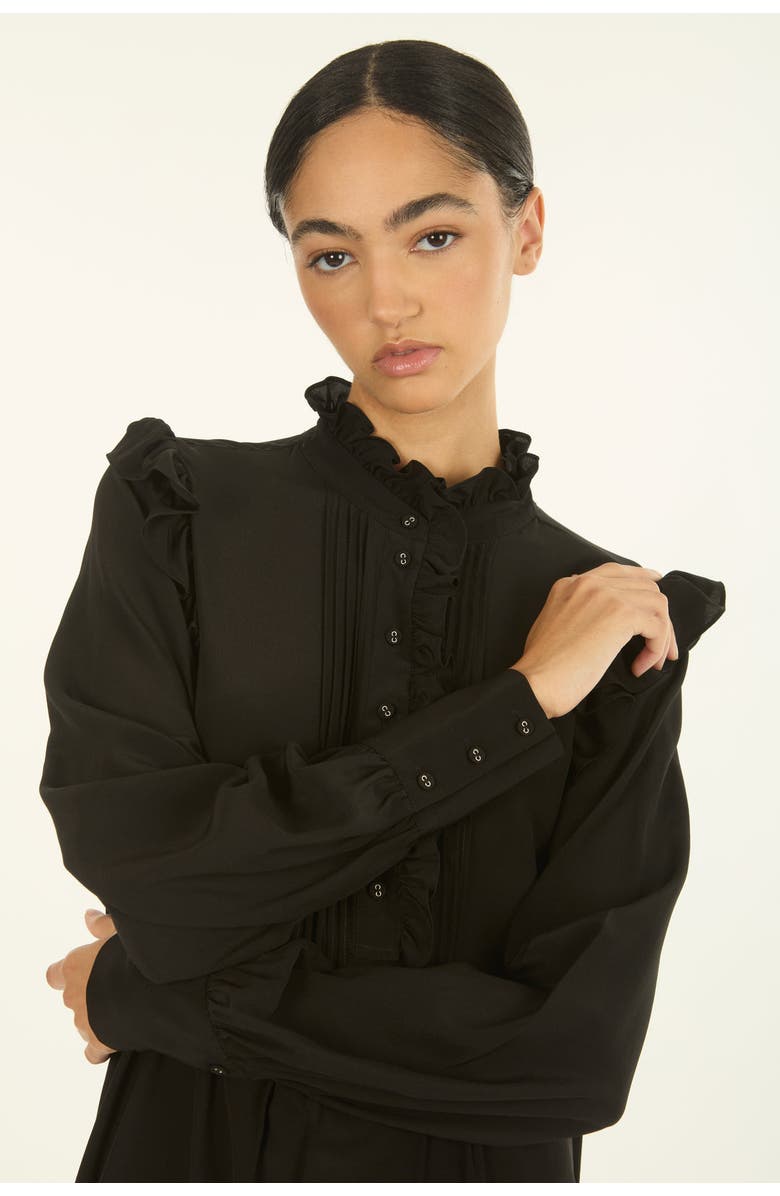 SECRET MISSION Myla Dress, Alternate, color, Black