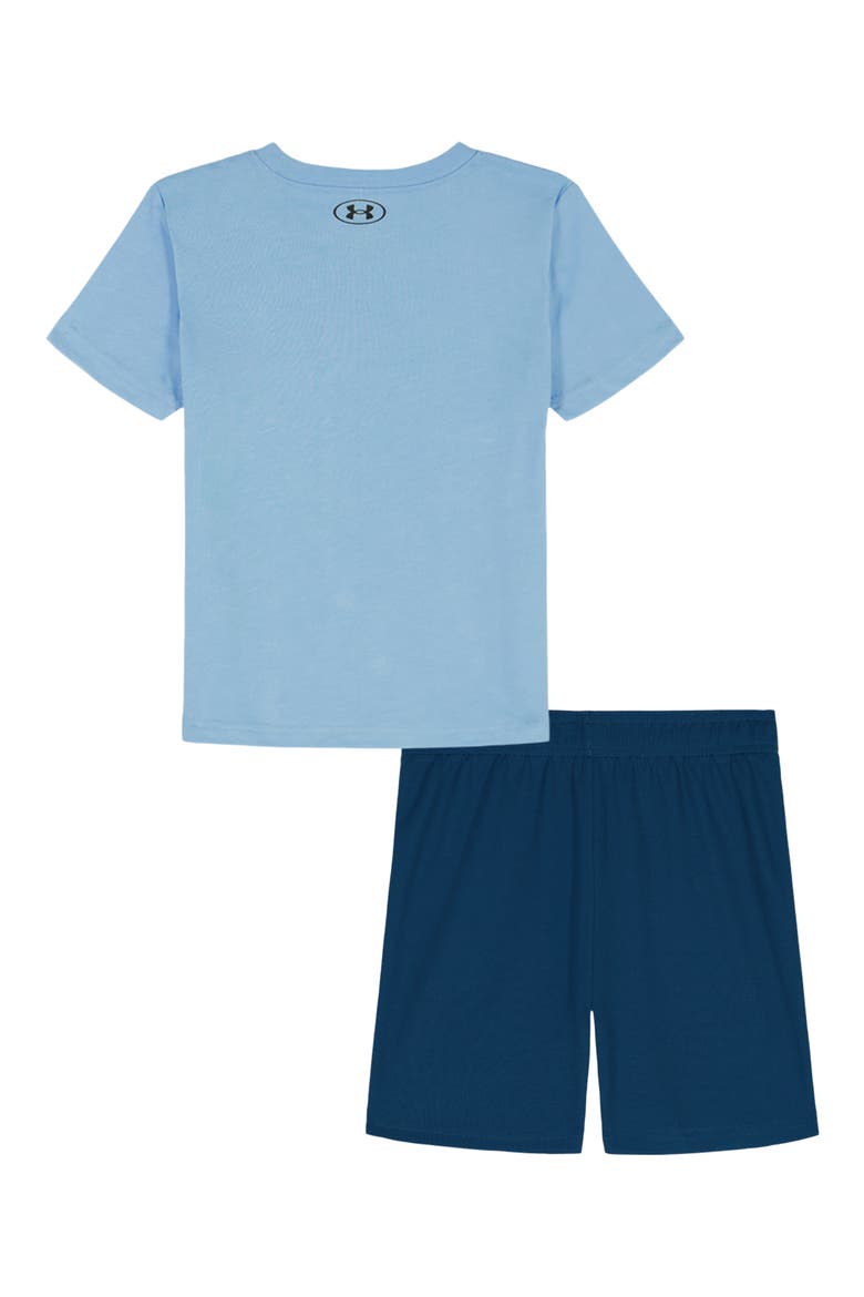 Intel Bass Graphic T-Shirt & Mesh Shorts Set, Alternate, color, HORIZON BLUE