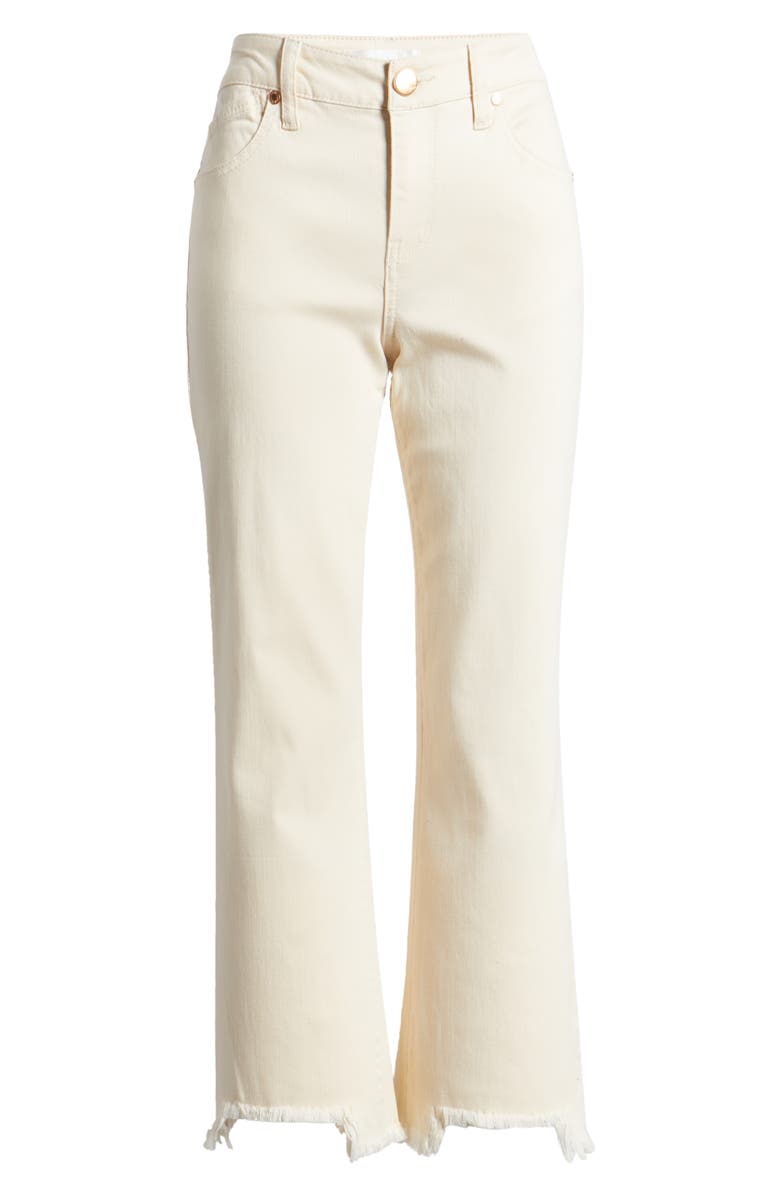 1822 Denim Step Hem Demi Fray Bootcut Jeans, Alternate, color,