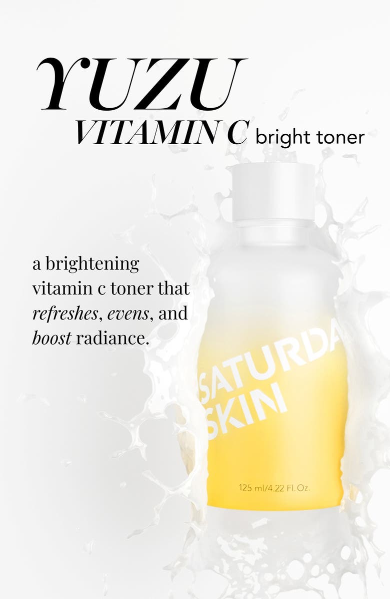 Saturday Skin Yuzu Vitamin C Brightening Toner, Alternate, color, 
