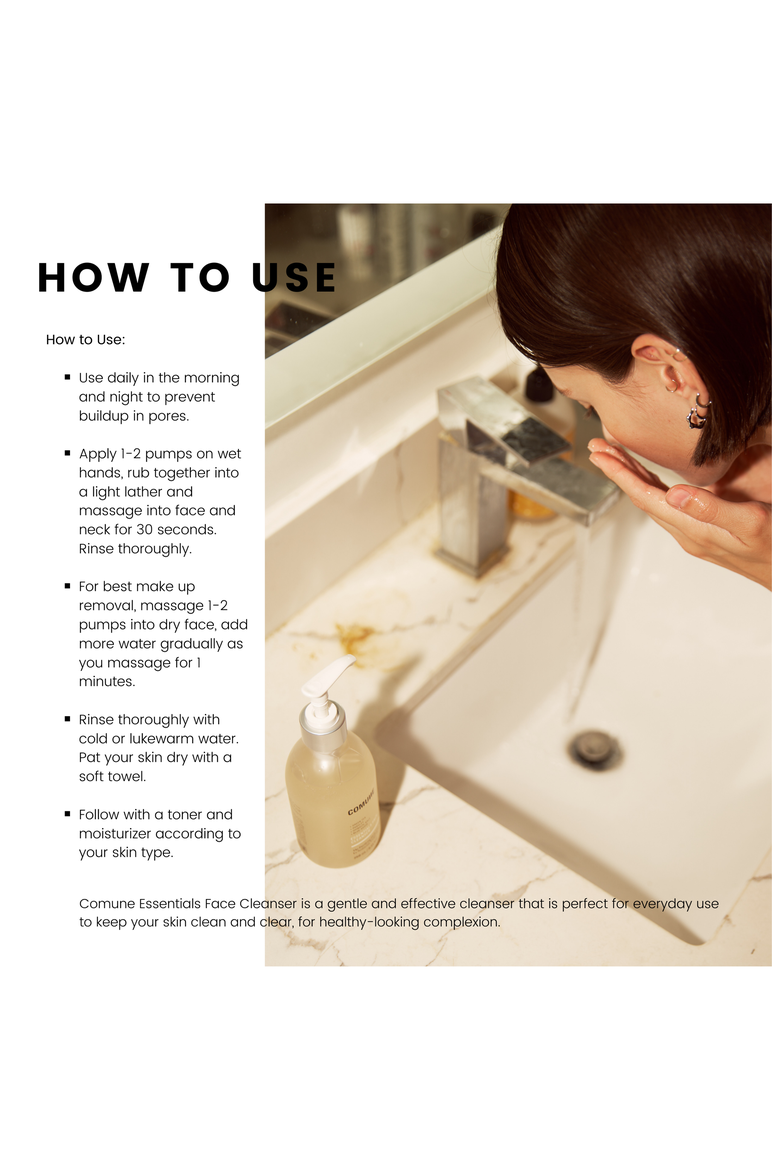 Essentials Face Cleanser, Alternate, color, None