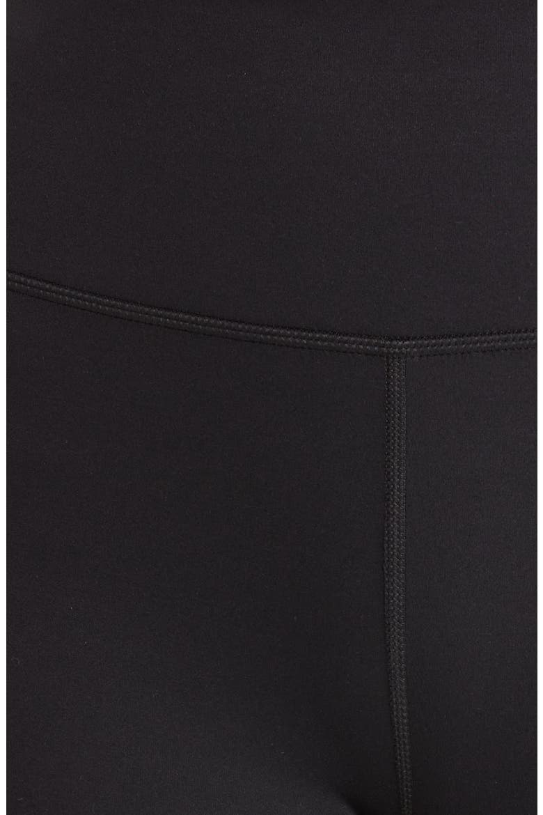 Miles High Waist Rigor 7/8 Leggings, Alternate, color, BLACK/ WHITE
