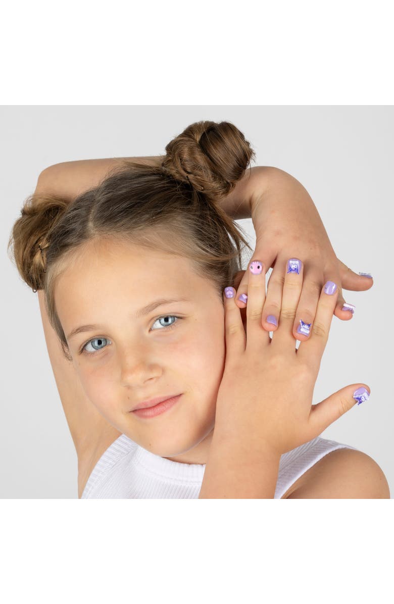 3H Nails Kuromi Kids Luxury Handmade Press-On Nails - 24-Piece Kit, Alternate, color, Kuromi