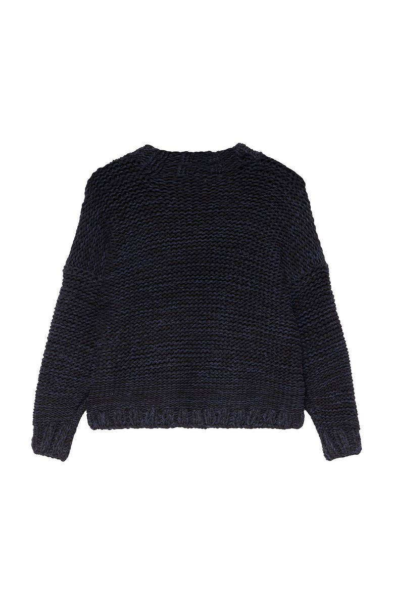 MINT VELVET Bow Detail Sweater, Alternate, color, Navy