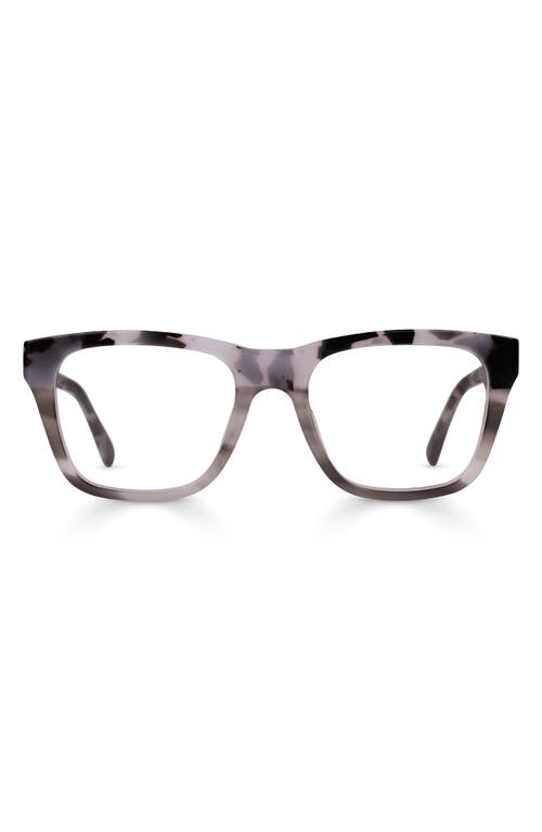 Eyebobs Kvetcher 53mm Square Reading Glasses In Grey Tortoise Fade