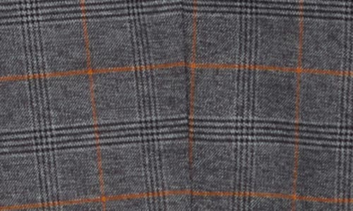 Zegarie Slim Fit 3-piece Check Suit In Gray