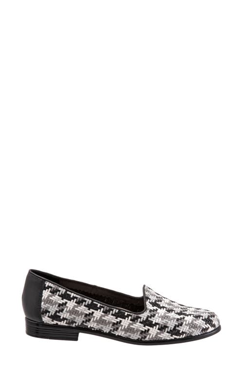 Trotters Liz Flat In Black Multi
