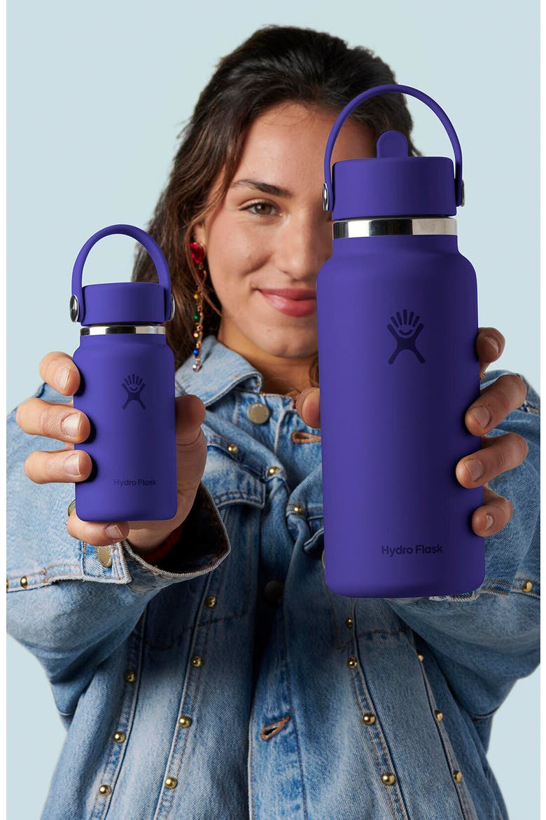Micro Hydro Water Bottle, Alternate, color, CAPRI BLUE