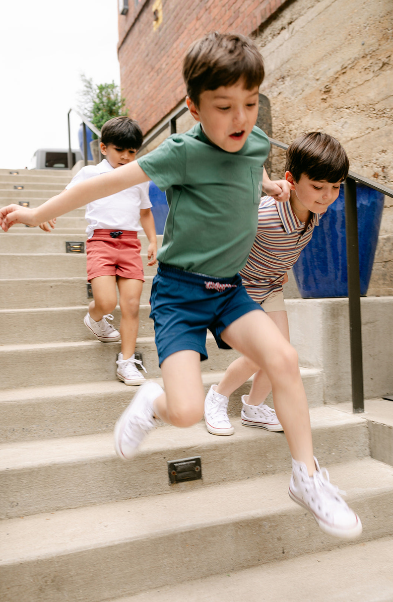 Little Paper Kids Jackson Golf Cart Pocket Tee, Alternate, color, Golf Cart Print