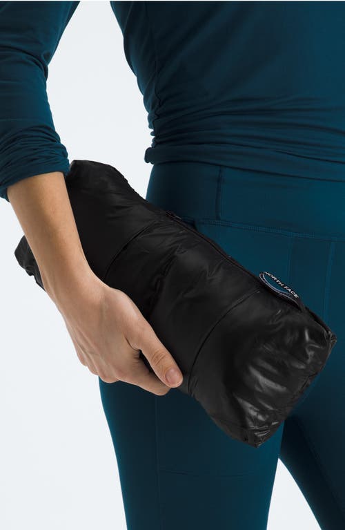 The North Face Thermoball Windproof Water Repellent Packable Quilted Vest In Black