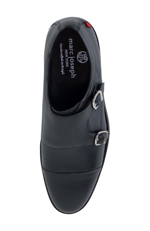 Marc Joseph New York Fulton Steet Bit Loafer In Black Grainy
