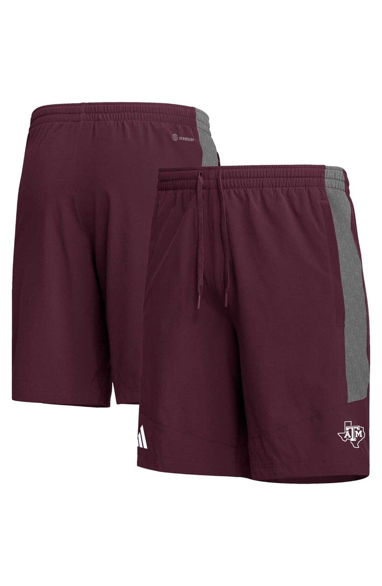 adidas Men's adidas Maroon Texas A&M Aggies AEROREADY Shorts, Main, color, Maroon
