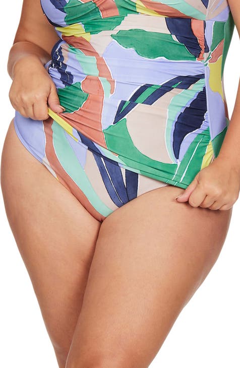 Lav Monet Bikini Bottoms (Regular & Plus Size)