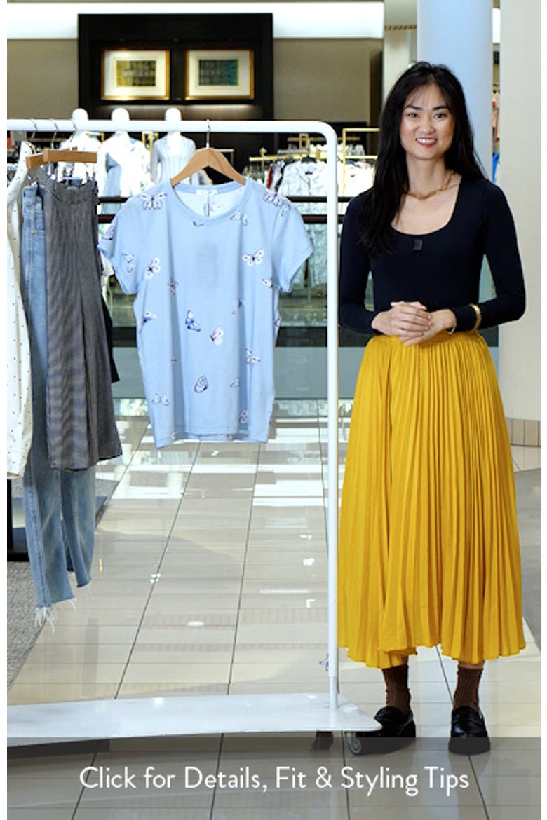 Tammy Butterfly Pima Cotton T-Shirt video