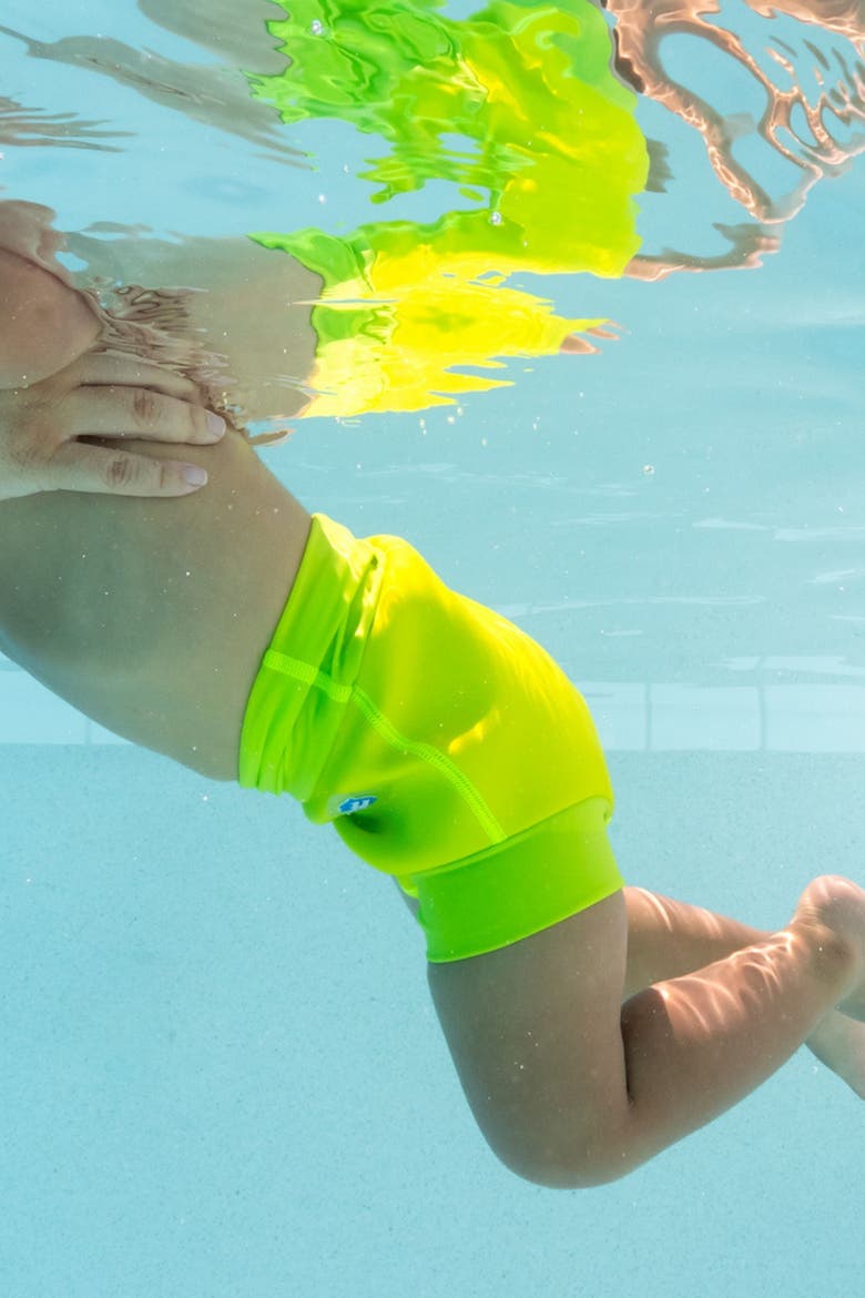 Happy Nappy™ Reusable Swim Diaper, Alternate, color, Neon Lime