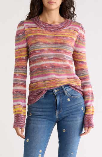 Desigual Stripe Flat Thin Gauge Sweater