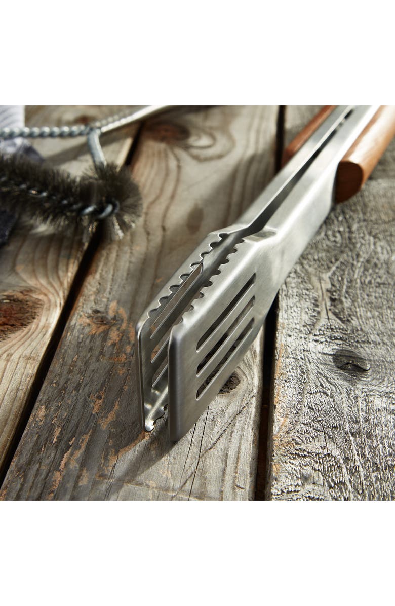 BergHOFF BBQ Tongs, Alternate, color, Brown