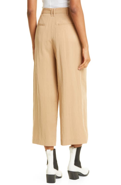 Rag & Bone Ivy Culottes In Dark Khaki