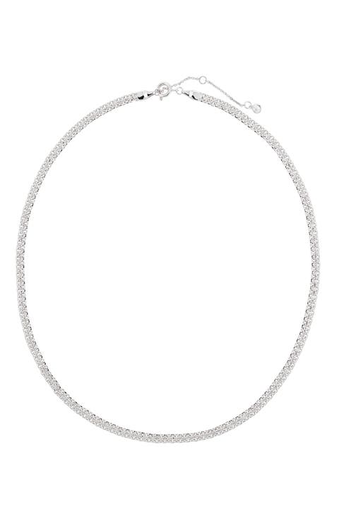 Demi Fine Woven Chain Necklace