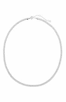 Nordstrom Demi Fine Woven Chain Necklace