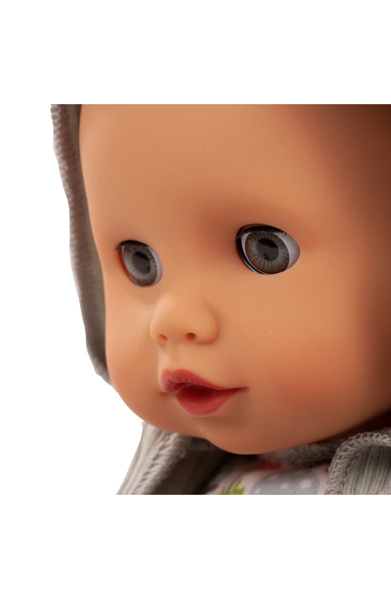 Gotz 13" Bald Baby Doll With Blue Sleeping Eyes, 18 Months+, Alternate, color, Multicolored