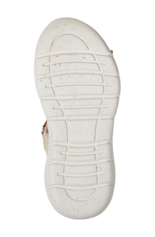 Dearfoams Odell Platform Sandal In Brown