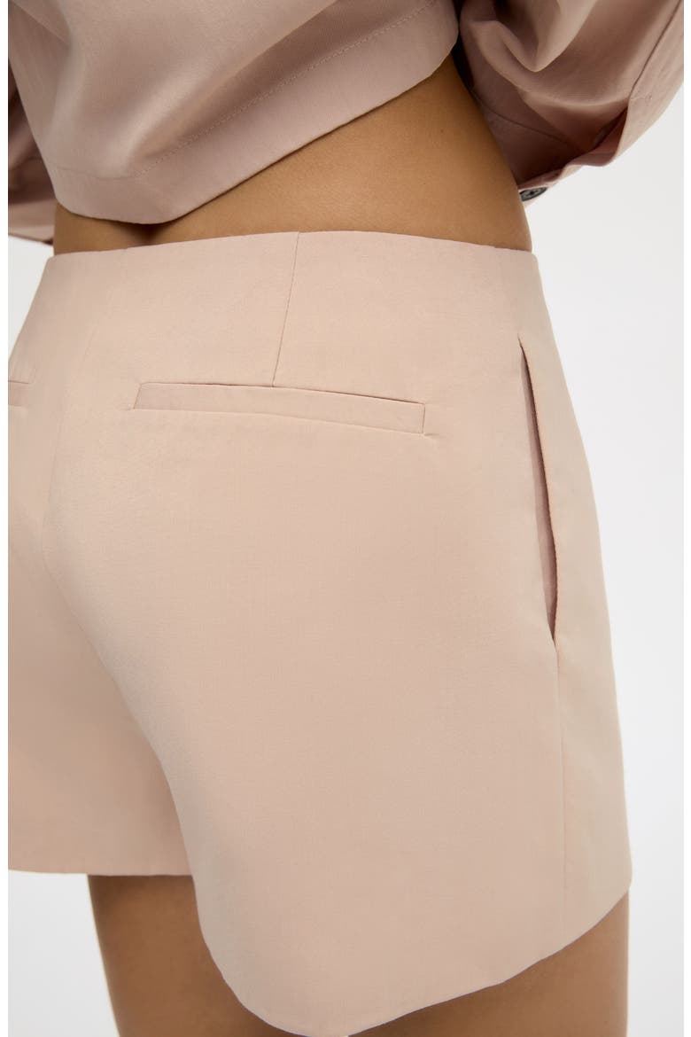 Front Seam Shorts, Alternate, color, SAND