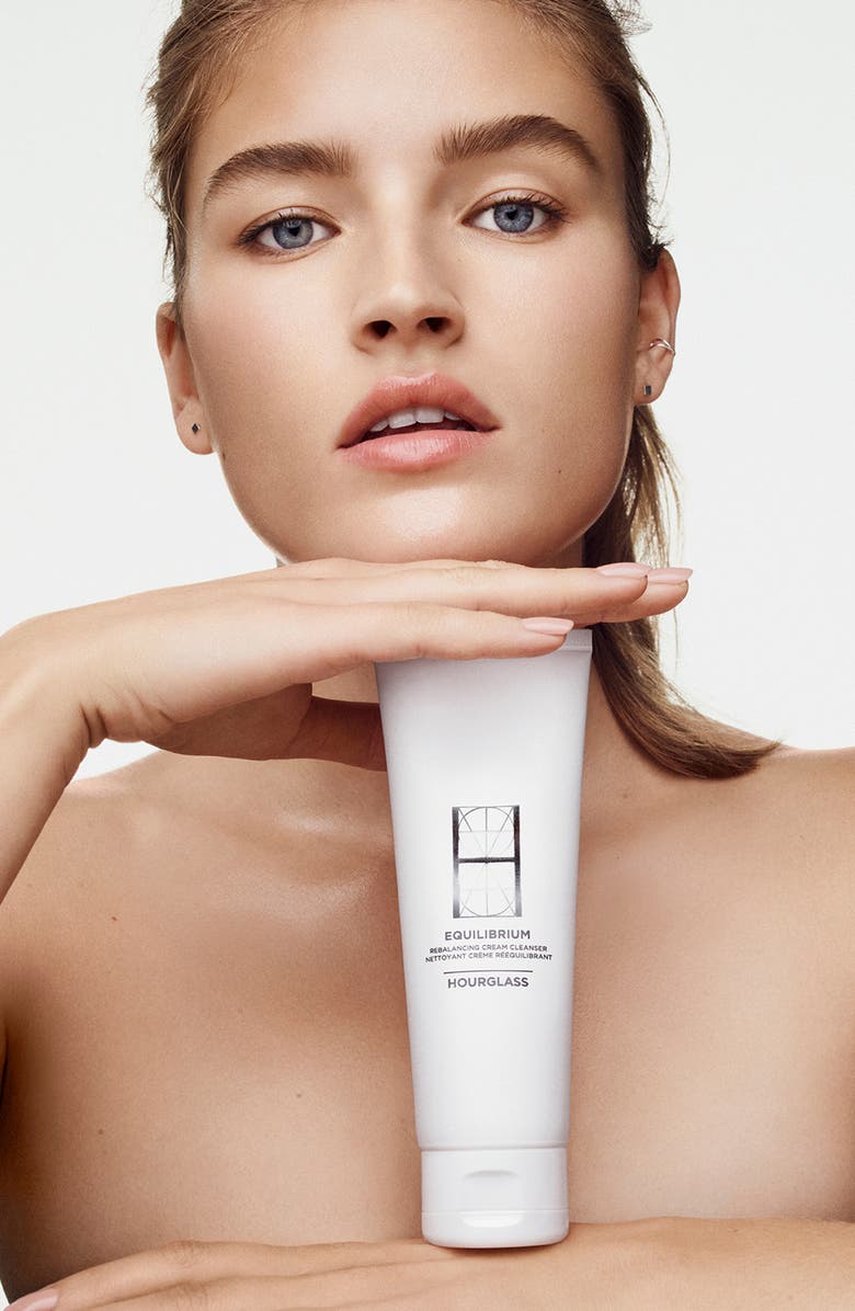 HOURGLASS Equilibrium<sup>™</sup> Rebalancing Cream Cleanser, Alternate, color, 