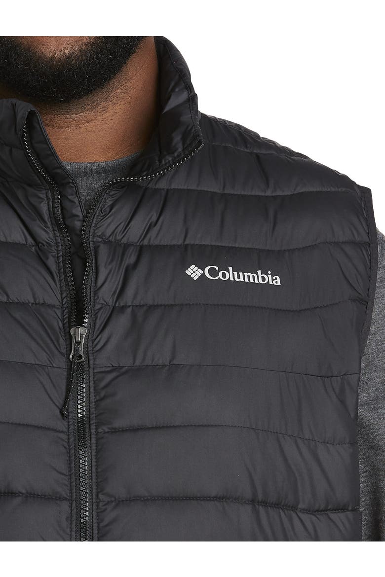 Powder Lite Quilted Vest, Alternate, color, BLACK