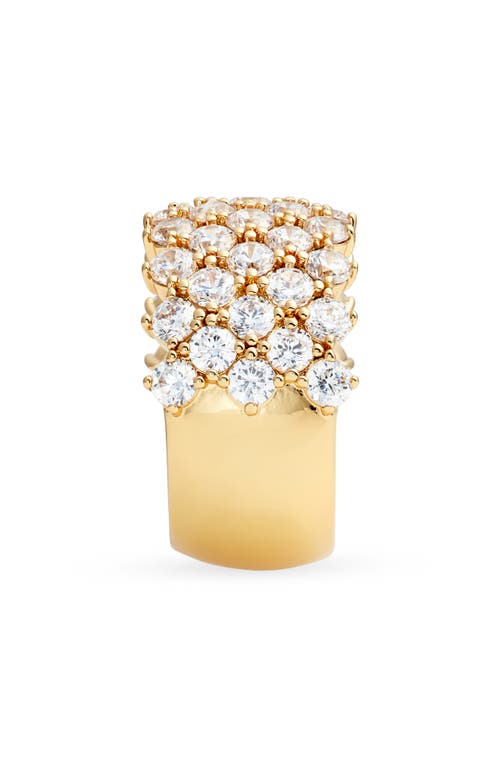 Nordstrom Cubic Zirconia Grid Ring In Gold