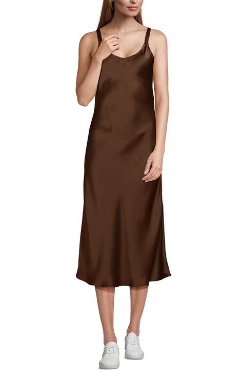 Satin Slip Dress