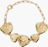 YOJ Oldeu Shell Maxi Bracelet in Gold