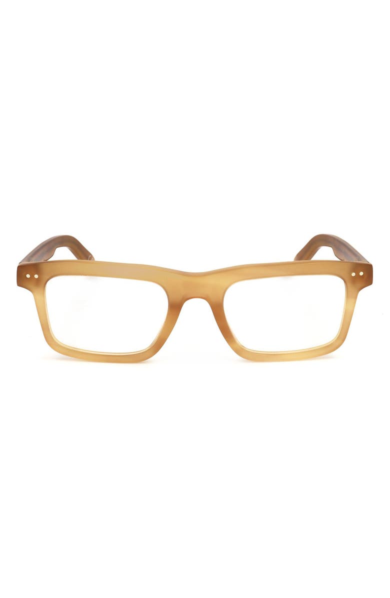 SUPER by RETROSUPERFUTURE<sup>®</sup> 51mm Square Optical Glasses, Main, color, Light Brown