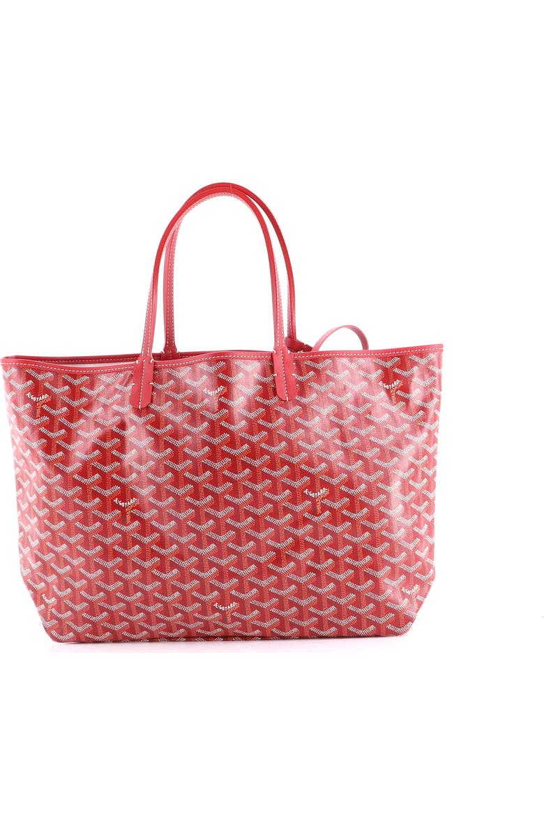 Pre-Owned Goyard Saint Louis Tote Coated Canvas PM, Alternate, color, Red