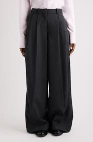 Givenchy Balloon Wide Leg Wool Pants