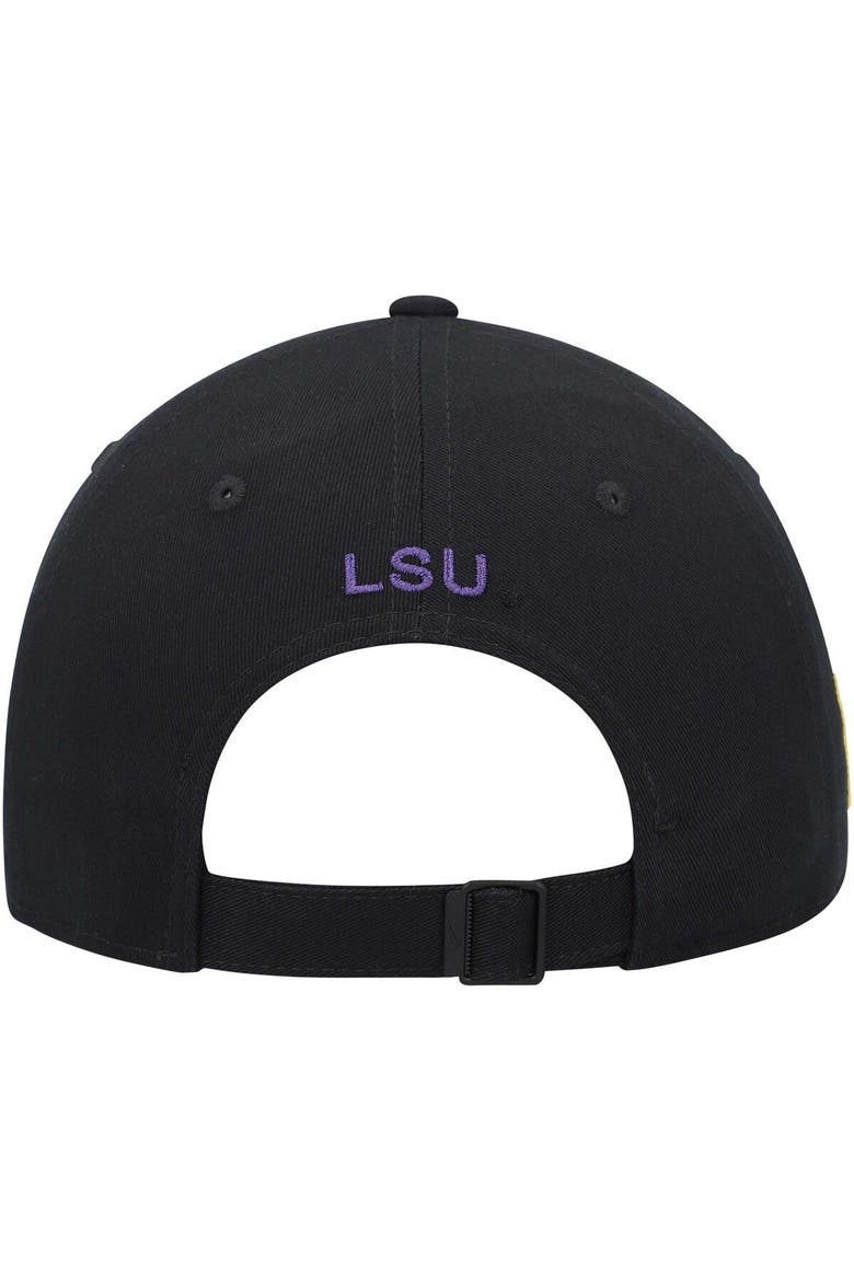 Men's Nike Black/Camo LSU Tigers Veterans Day 2Tone Legacy91 Adjustable Hat, Alternate, color, Black