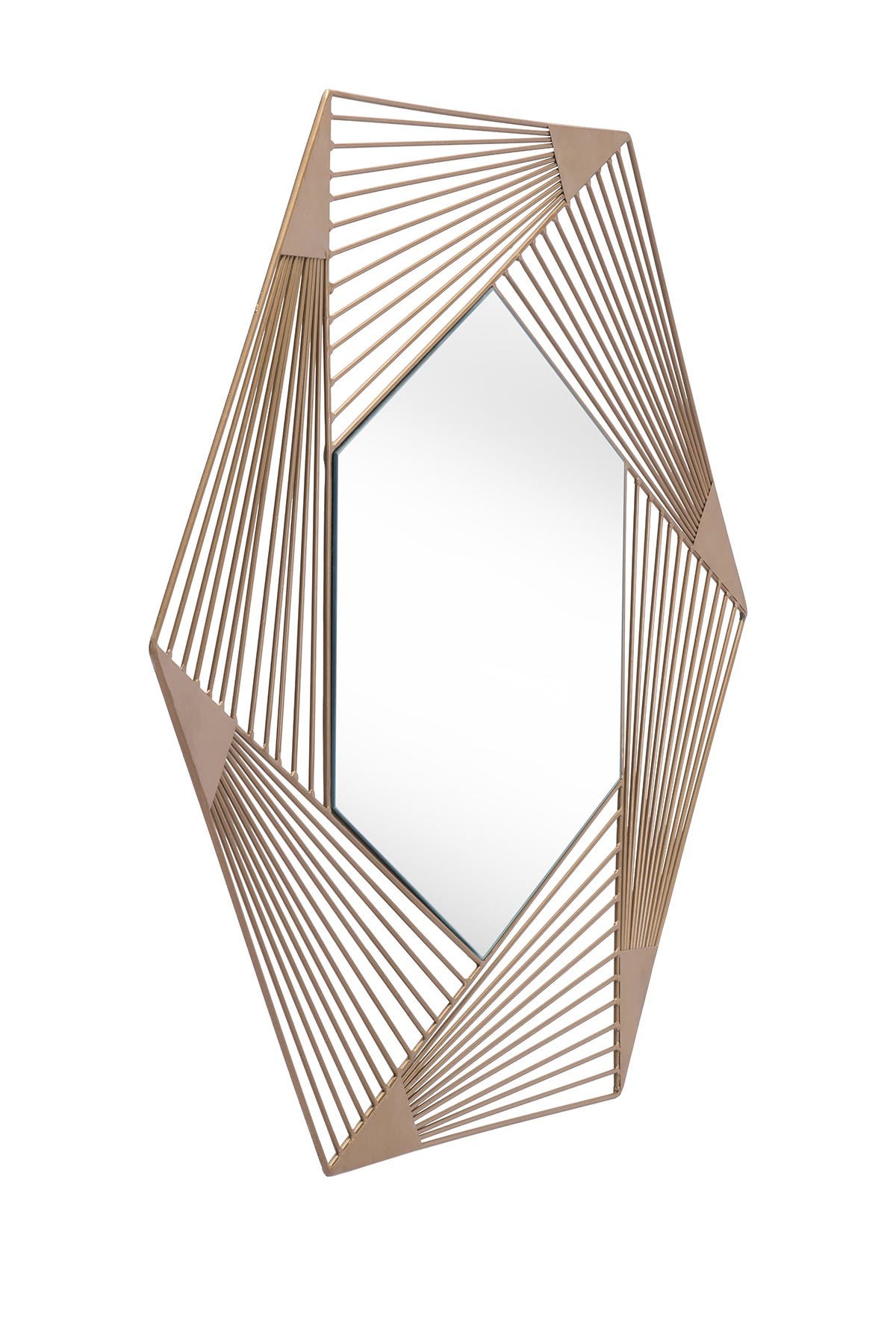 ZUO MODERN Aspect Hexagonal Mirror - Gold | Nordstromrack