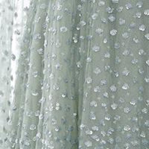 Needle & Thread Scatter Dot Cape Sleeve Ankle Gown In Green