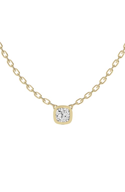 Jennifer Fisher 18K Gold Cushion Lab Created Diamond Pendant Necklace in D0.5Ct - 18K Yellow Gold  product