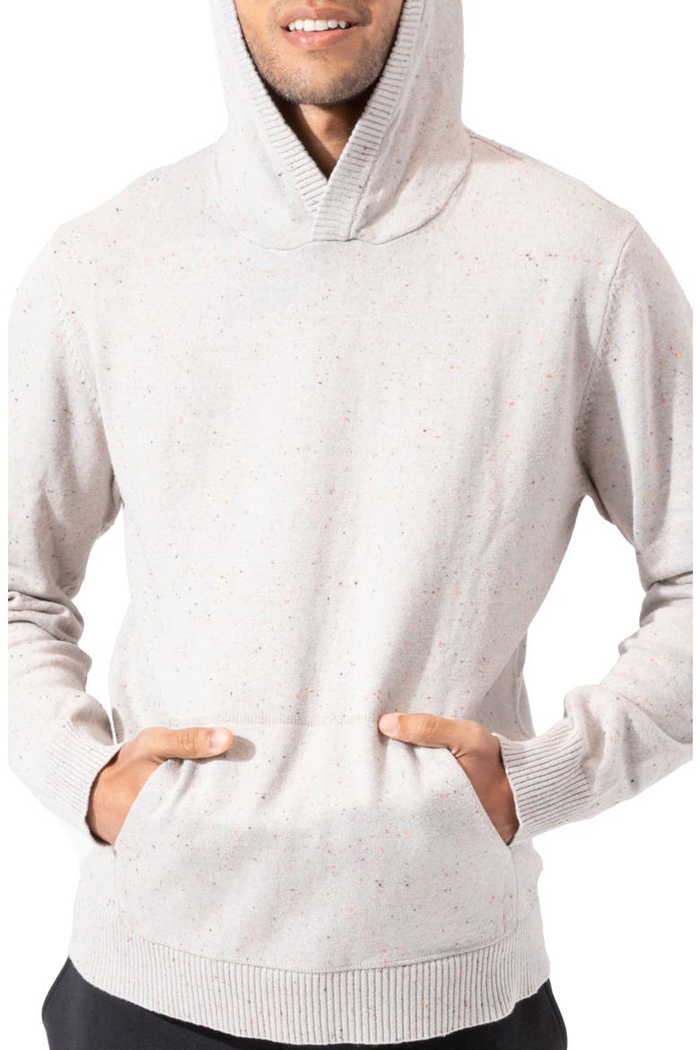 Neps Knit Pullover Hoodie, Main, color, AUTUMN
