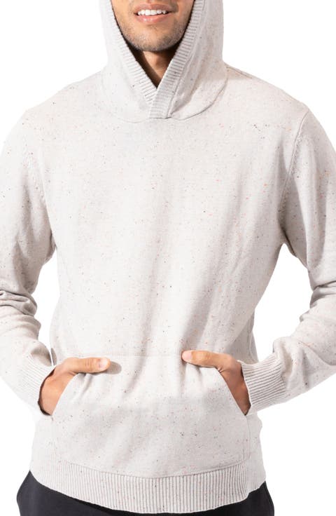 Neps Knit Pullover Hoodie