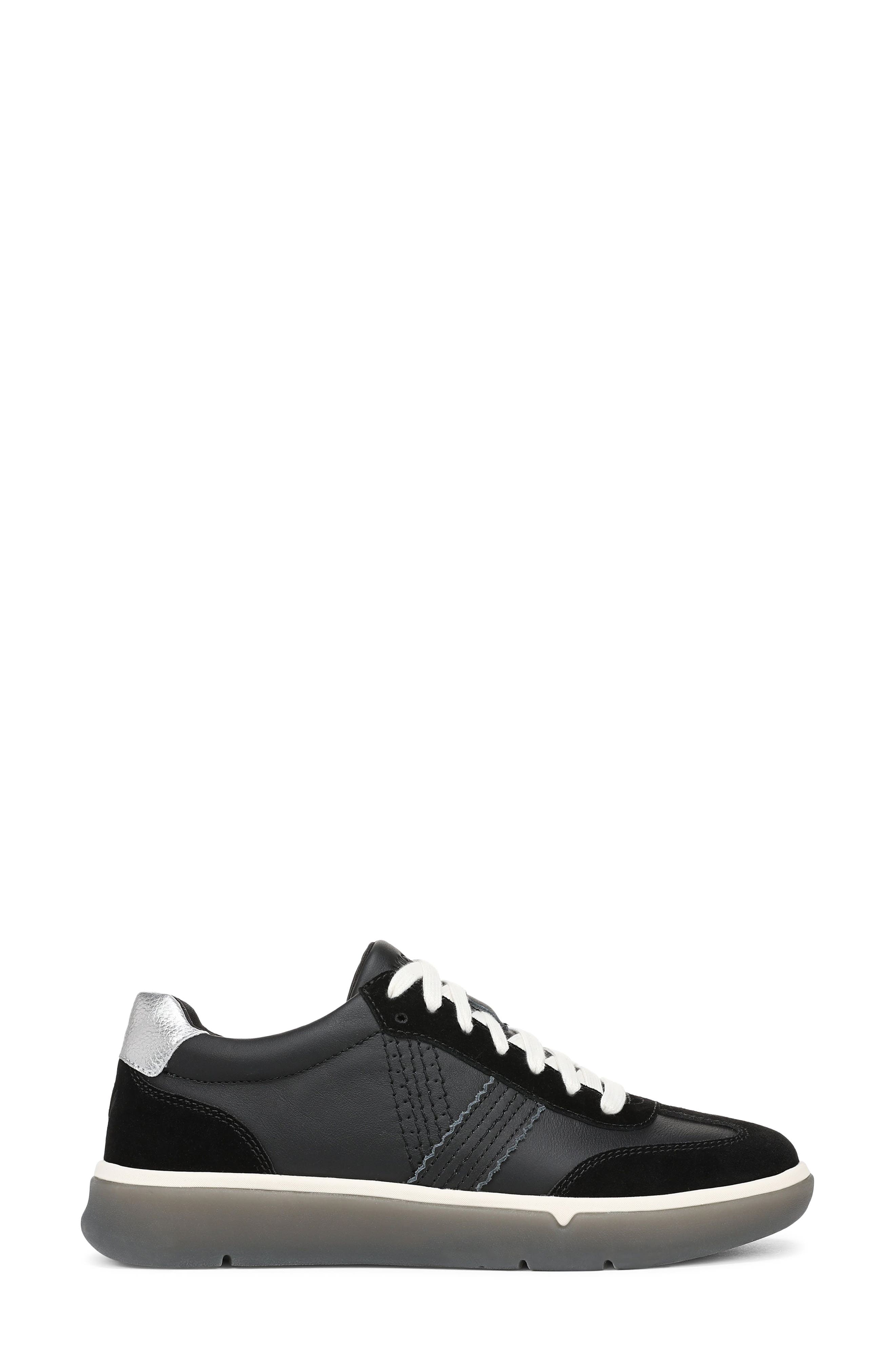 Vionic City Walk Platform Sneaker, Alternate, color, Black