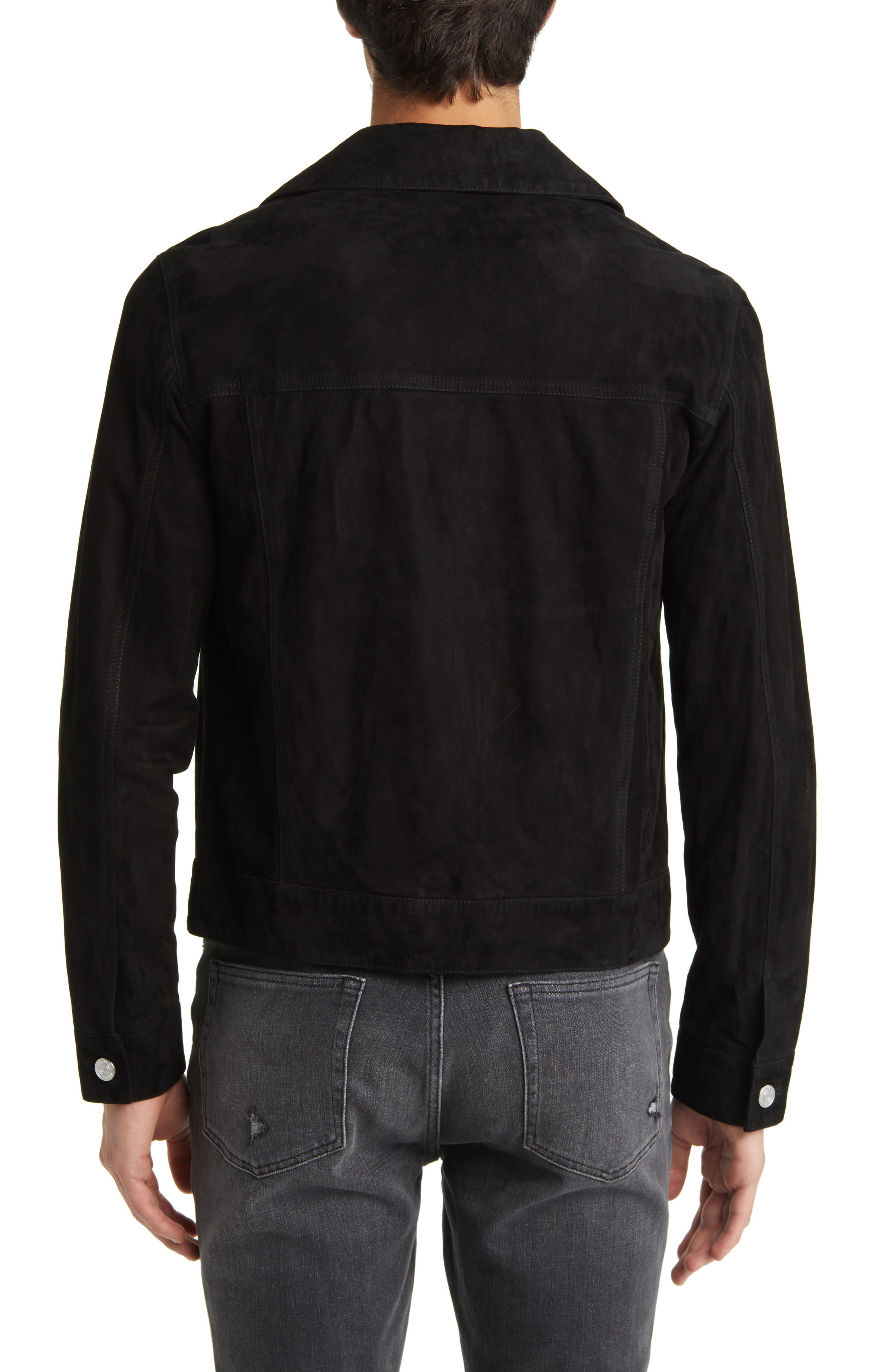 Suede Trucker Jacket - image 2