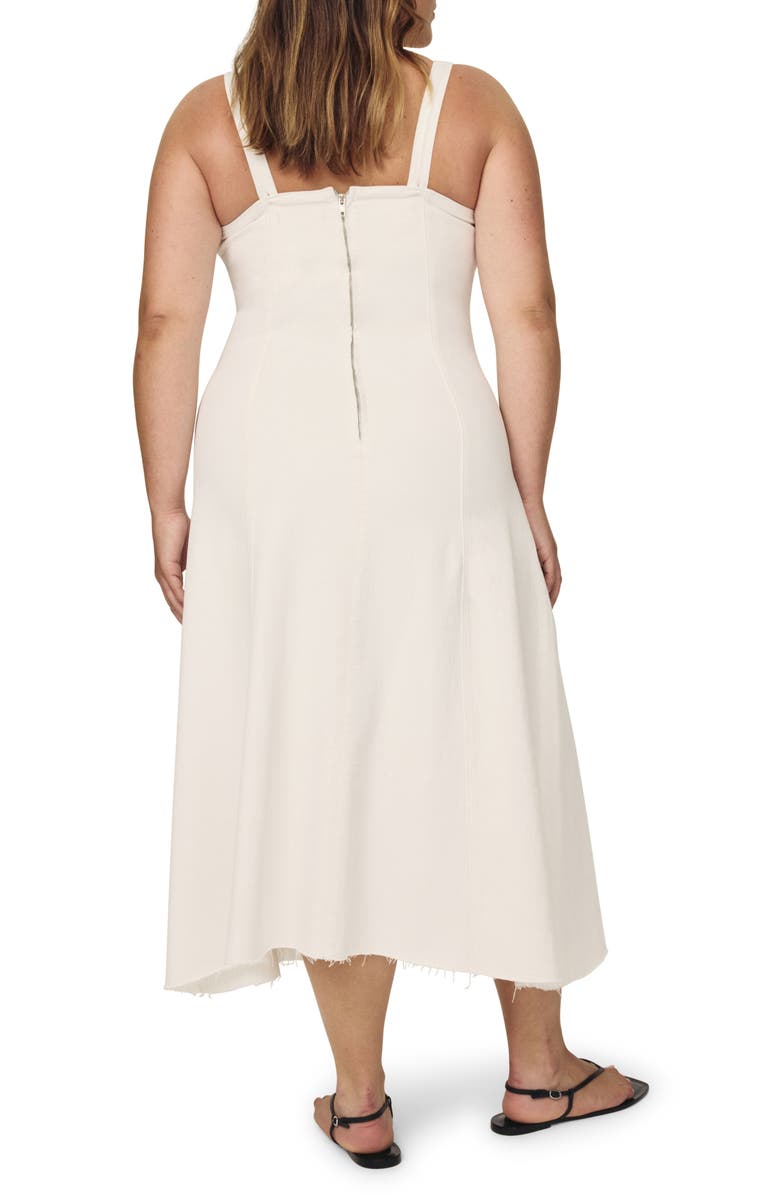 WARP+WEFT Sleeveless Stretch Denim Maxi Dress, Alternate, color, 