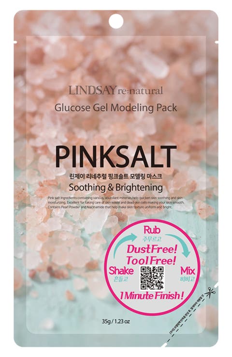 Pink Salt Re:Natural Modeling Mask Pouch