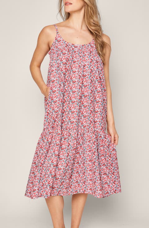 Chloe Fleurs des Bois Cotton Nightgown