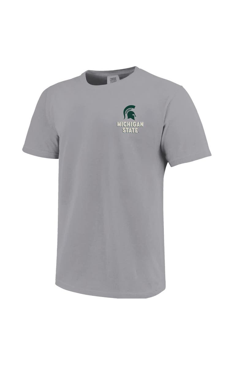 IMAGE ONE Youth Gray Michigan State Spartans Local Campus Scene T-Shirt, Alternate, color, Gray