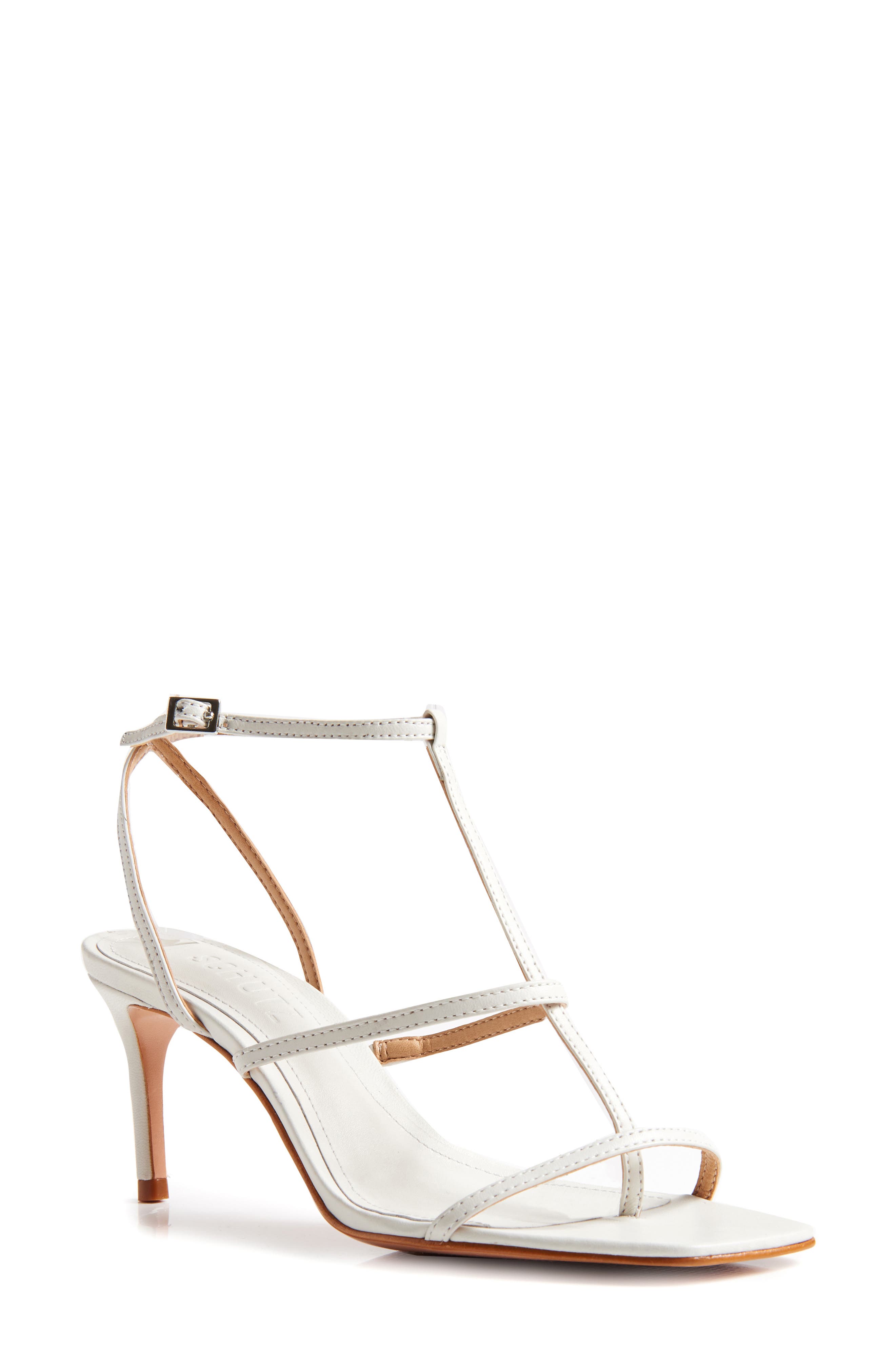 Ameena T-Strap Thong Sandal, Main, color, PEARL LEATHER