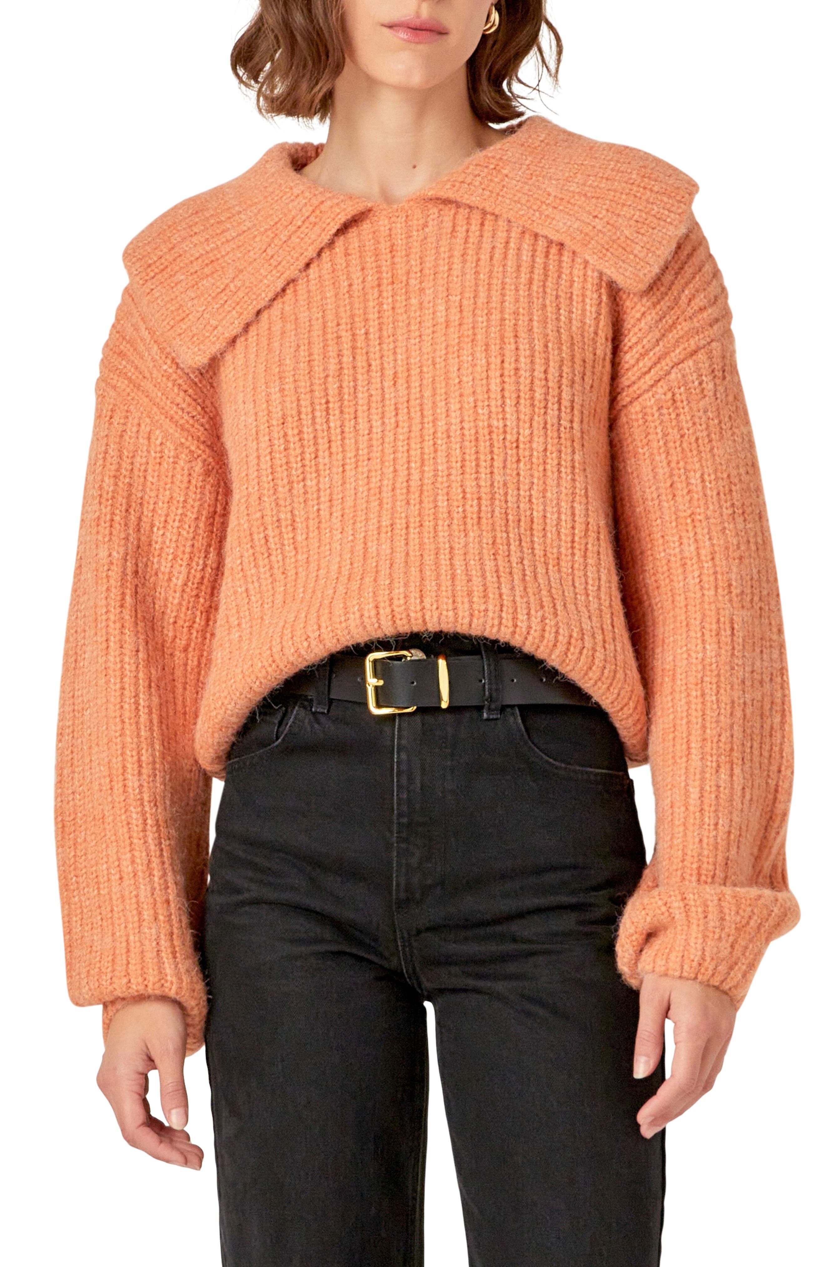 Collar Chunky Sweater - image 3