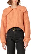 English Factory Collar Chunky Sweater